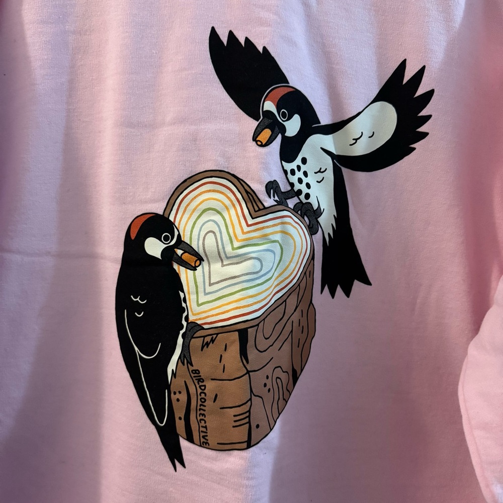 Bird Collective Pride Woodpecker Sweatshirt 2XL - Picture 2 of 4